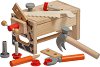 Дърводелски комплект - Детски дървен комплект за игра - 