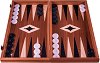Шах и табла - Луксозен комплект от махагон - игра