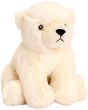 Плюшена играчка полярна мечка - Keel Toys - От серията Keeleco - 