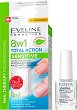 Eveline 8 in 1 Total Action Sensitive Nail Therapy - Заздравител за нокти 8 в 1 от серията Swiss Recipe - 