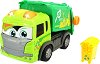 Боклукчийски камион с контейнер - Детска играчка със светлинни и звукови ефекти от серията "ABC" - 