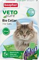 Beaphar Veto Pure Bio Collar for Cats - Противопаразитна каишка за котки с натурални съставки и регулируема дължина - 