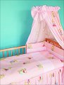 Бебешки спален комплект от 3 части - Hit - 100% памук за легла с размери 60 x 120 cm и 70 x 140 cm - 