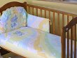 Бебешки спален комплект 3 части с обиколник Gluck Expo 2000 - За легла 60 x 120 cm и 70 x 140 cm - 