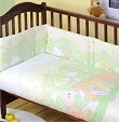Бебешки спален комплект от 3 части - Dobranocka - 100% памук за легла с размери 60 x 120 cm и 70 x 140 cm - 