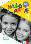 Hallo Anna - Ниво 1: Флашкарти + книга за учителя на CD-ROM Учебна система по немски език за деца - учебна тетрадка