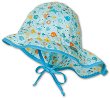 Бебешка шапка с UV защита Sterntaler - 100% памук - 
