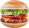 Надуваем дюшек Intex - Хамбургер - С размери 145 x 142 cm - 