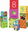 Кубчета - Зеленчуци - Комплект за игра - 
