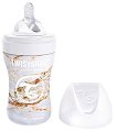 Бебешко шише за хранене с широко гърло - Twistshake 260 ml - 