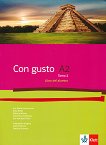 Con Gusto para Bulgaria - ниво A2: Учебник по испански език за 12. клас - учебна тетрадка