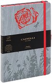 Тефтер с ластик Castelli Rose - 13 x 21 cm от колекция Foresta - 
