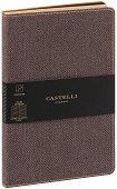 Castelli: Луксозен тефтер с ластик - С размери 13 x 21 cm - 