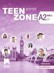 Teen Zone - ниво A2 (Part 2): Учебна тетрадка по английски език за 12. клас - учебна тетрадка