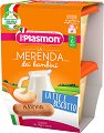 Plasmon - Млечен десерт с бишкоти - Опаковка от 2 х 120 g за бебета над 6 месеца - 