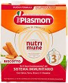 Адаптирано мляко за малки деца с бишкоти Plasmon Nutrimune 3 - 
