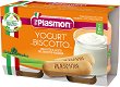 Plasmon - Пюре от йогурт с бишкоти - Опаковка от 2 x 120 g за бебета над 6 месеца - 