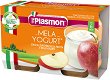 Пюре от йогурт с ябълки Plasmon - 2 x 120 g, за 6+ месеца - 