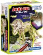 Открий и сглоби скелет на динозавър - Трицератопс - 
