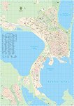 Стенна карта на Бургас - карта