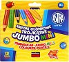 Цветни моливи Astra S.A. Jumbo Mini - 
