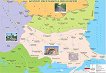 Стенна карта: Българските земи в границите на Римската империя - 