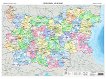 България: Ученическа двустранна карта - 