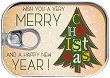 Картичка-консерва - Merry Xmas & Happy New Year - 
