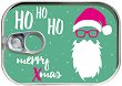 Картичка-консерва - Ho-Ho-Ho Merry Xmas - 