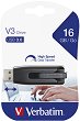 USB 3.0 флаш памет 16 GB Verbatim V3 - 
