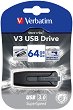 USB 3.0 флаш памет 64 GB Verbatim V3 - 