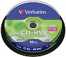 CD-RW Verbatim 700 MB - 10       12x - 