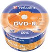 DVD-R - 4.7 GB - 50 диска със скорост на записване до 16x - 