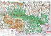 Общогеографска стенна карта на България: Южен централен район - 