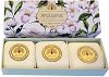 English Soap Company White Jasmine Gift Box - Подаръчен комплект с луксозни сапуни - 