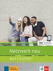 Netzwerk neu - ниво A2.1: Учебник и учебна тетрадка + онлайн материали - книга за учителя