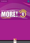 MORE! - ниво 4 (B1): Книга за учителя Second Edition - учебник
