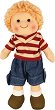 Парцалена кукла Хари - Bigjigs Toys - С височина 28 cm - 