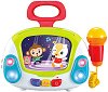 Караоке с микрофон Hola - Комплект детски музикални инструменти - играчка