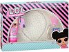 Подаръчен комплект за момиче L.O.L. - Парфюм, пяна за вана и диадема на тема L.O.L. Surprise - 