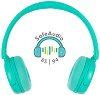 Безжична детски стерео слушалки BuddyPhones Turquoise