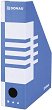 Вертикална картонена поставка за документи Donau - За формат A4 и с широчина 8 cm - 