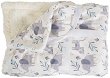 Бебешко одеяло Cangaroo Shaggy - 75 x 105 cm - 