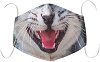 Tрислойна маска Delfina - Котка - За многократна употреба с филтър - 