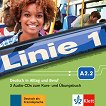 Linie - ниво 1 (A2.2): 2 CD с аудиоматериали по немски език - учебник