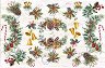 Декупажна хартия Calambour - Коледна украса 319 - 42.5 x 30.4 cm - 