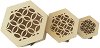 Дървени кутии с орнаменти New Art - 3 броя - 