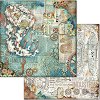 Хартия за скрапбукинг Stamperia - Морски свят - 30.5 x 30.5 cm от колекцията Sea World - 
