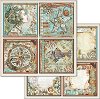 Хартия за скрапбукинг Stamperia - Рамки с картини - 30.5 x 30.5 cm от колекцията Sea World - 