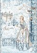 Декупажна хартия Stamperia - Фея в снега - A4 от колекцията Winter Tales - 